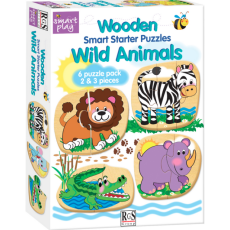 Wild Animals Smart Starter Wooden Puzzles  Wild Animals Smart Starter Wooden Puzzles